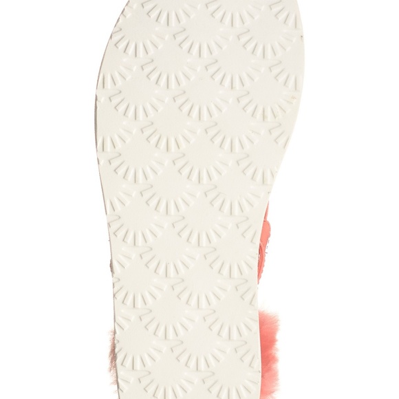 -UGG K Laalaa Genuine Lamb Fur Slingback Sandal - Picture 3 of 8